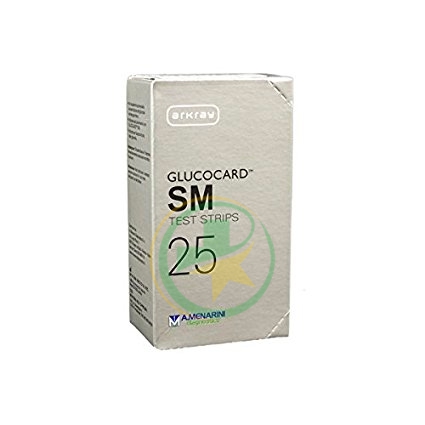 Menarini Diagnostics Linea Dispositivi Medici Glucocard SM 50 Strisce Reattive