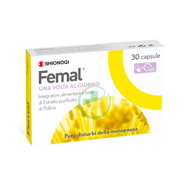 Shionogi Femal Integratore Alimentare per i Disturbi da Menopausa 30 Capsule