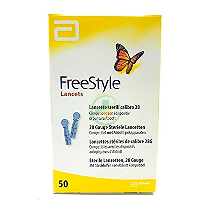 Abbott Diabetes Care Linea Dispositivi Medici Freestyle Glicemia 50 Lancette