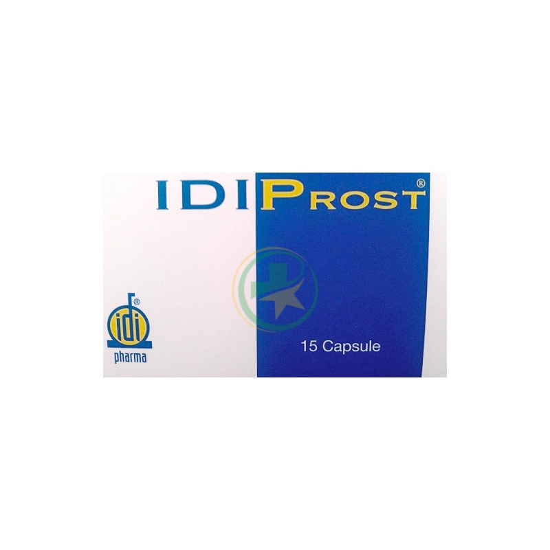 IDI Farmaceutici Linea Benessere Uomo Idiprost Integratore Alimentare 15 Capsule
