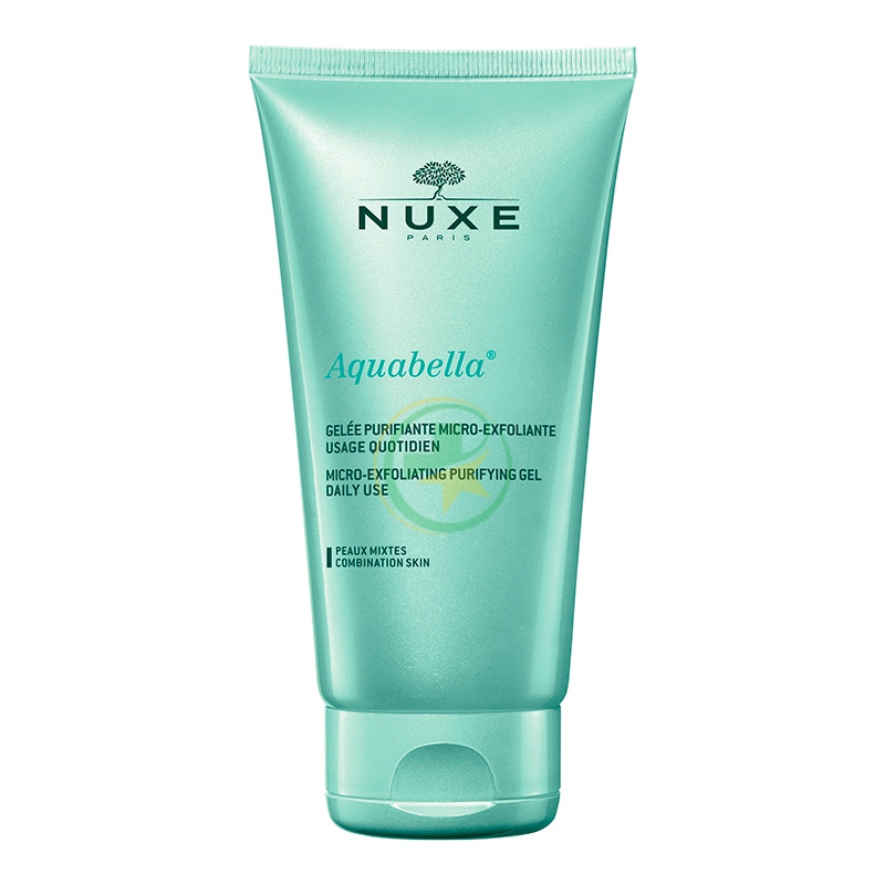 Nuxe Aquabella Gel Purificante Microesfoliante Detergente per il Viso 150 ml