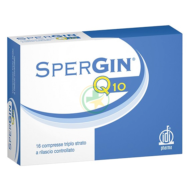 IDI Farmaceutici Linea Benessere Uomo Spergin Q10 Integratore Uomo 16 Compresse