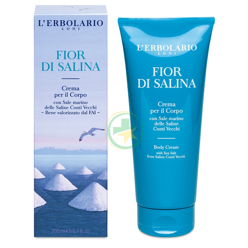 L'Erbolario Fior di Salina Mediterraneo Solare e Marino Crema Corpo 200 ml