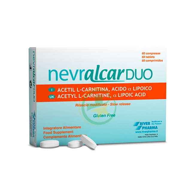 River Pharma Linea Sistema Nervoso NevralcarDuo Integratore 60 Compresse
