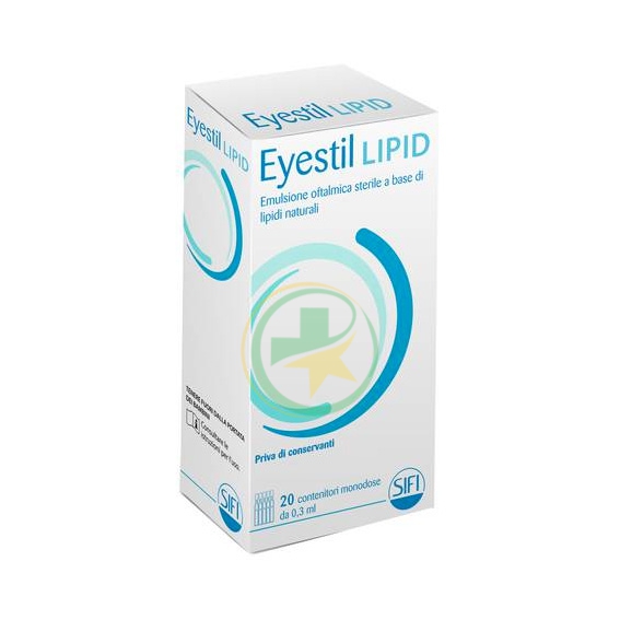 SIFI Linea Dispositivi Medici Eyestil Lipid Emulsione Oftalmica 20 Fiale Monodos