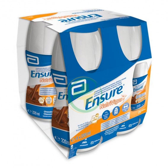 Ensure Linea Nutrizione Domiciliare NutriVigor 4x220ml Gusto Cioccolato