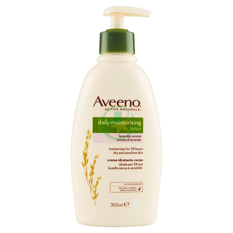 Aveeno Linea Cura Quotidiana della Pelle Crema Idratante Rigenerante Corpo 300ml