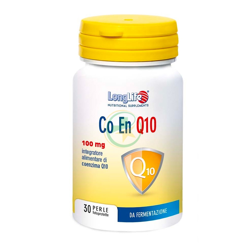 LongLife Linea Antiossidanti Co En Q10 100 mg Integratore Alimentare 30 Perle