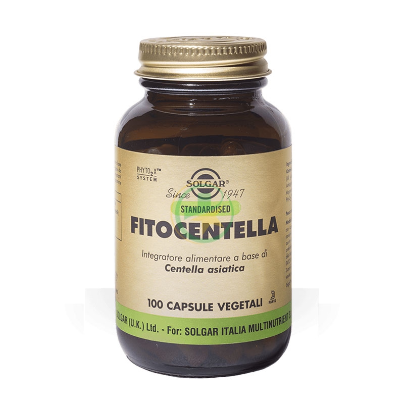 Solgar Linea Circolazione Venosa Fitocentella integratore 100 Capsule Vegetali