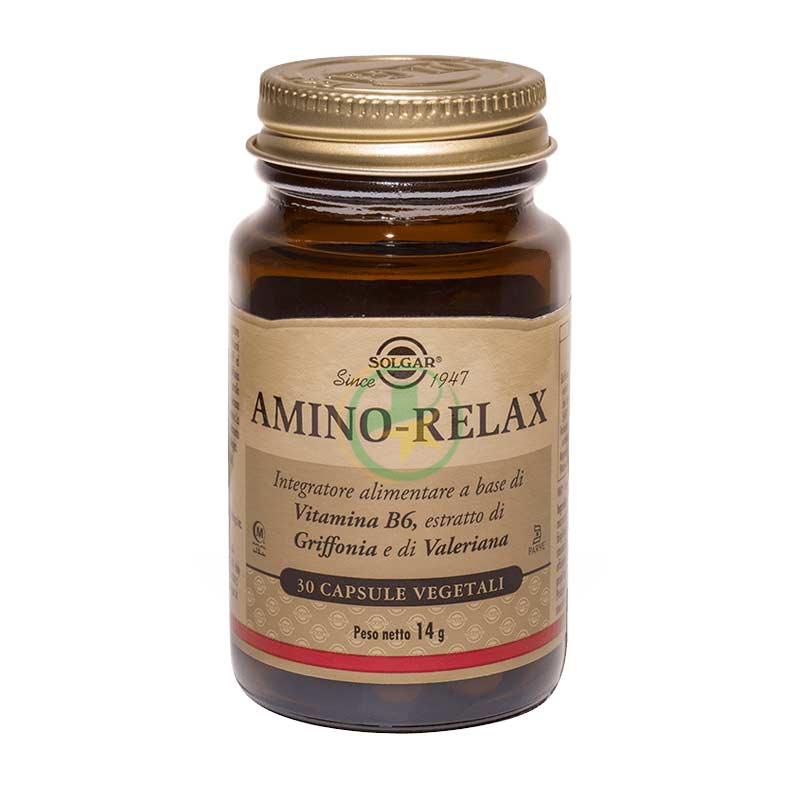 Solgar Amino-Relax Integratore Alimentare 30 Capsule