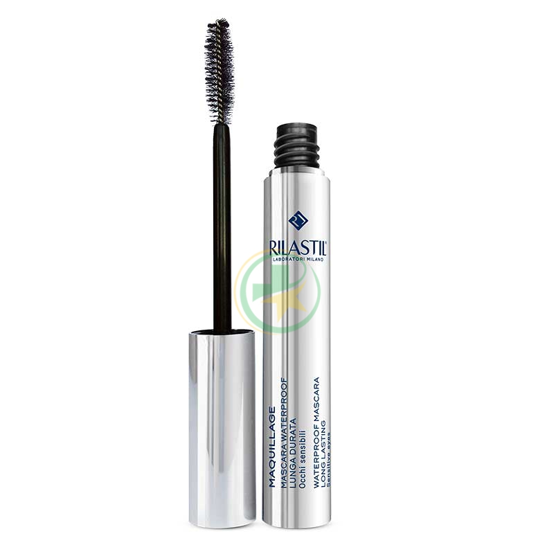 Rilastil Make-up Linea Maquillage Mascara Waterproof Lunga Durata Nero 8 ml