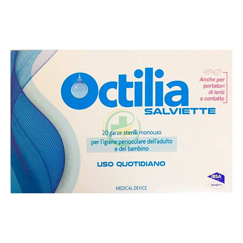 IBSA Linea Dispositivi Medici Octilia Salviette Rinfrescanti 20 Garze Sterili