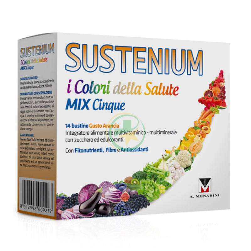 Sustenium Colori della Salute Mix 5 Integratore 14 Buste