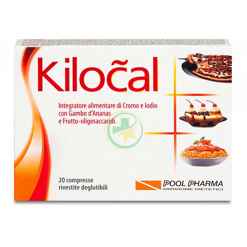 Kilocal Classico Integratore Alimentare per il Controllo del Peso 20 Compresse