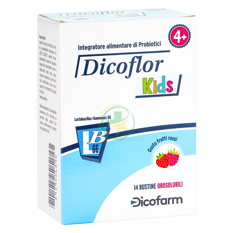Dicofarm Linea Intestino Sano Dicoflor Kids Integratore Alimentare 14 Buste