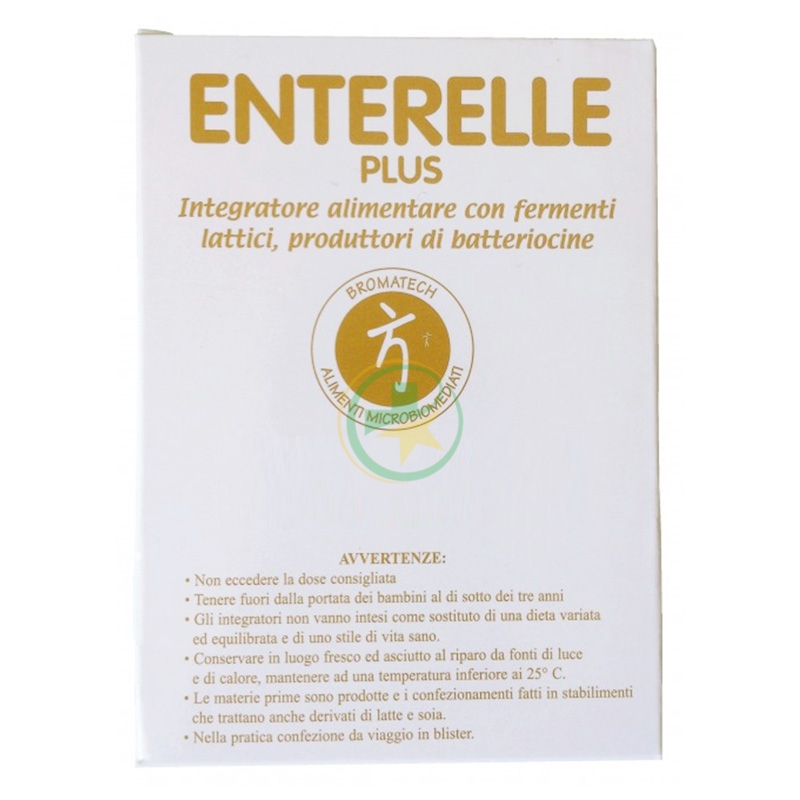 Enterelle Plus Fermenti Integratore Alimentare 24 Capsule