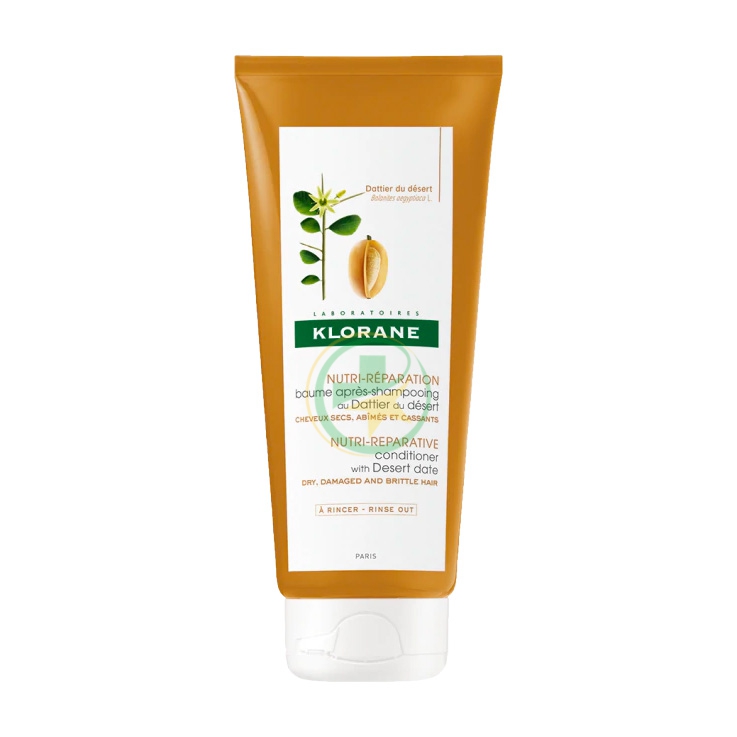Klorane Capelli Linea Dattero del Deserto Nutriente Rigenerante Balsamo 200 ml