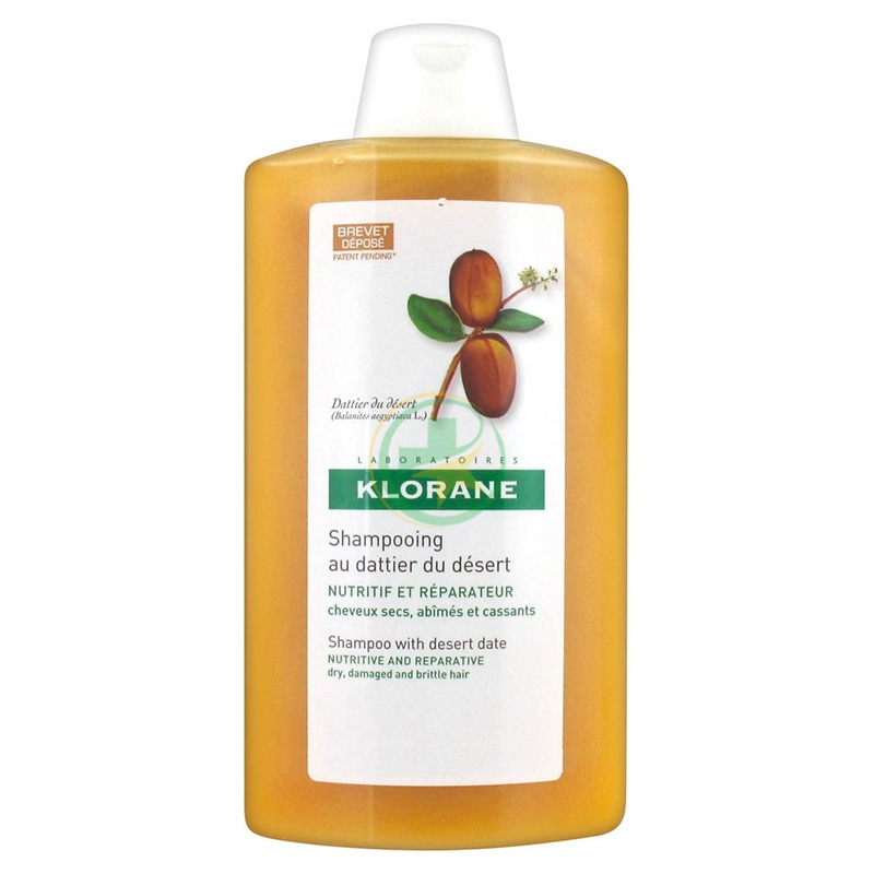 Klorane Capelli Linea Dattero del Deserto Nutriente Rigenerante Shampoo 400 ml