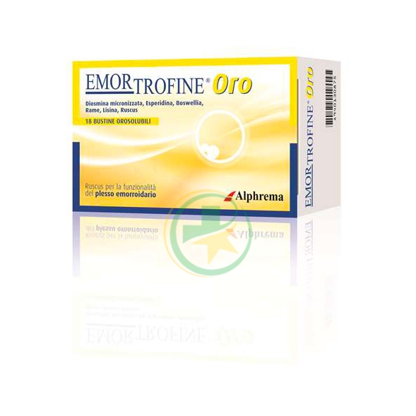 Alphrema Linea Salute e Benessere Emotrofine Oro Integratore Alimentare 18 Buste