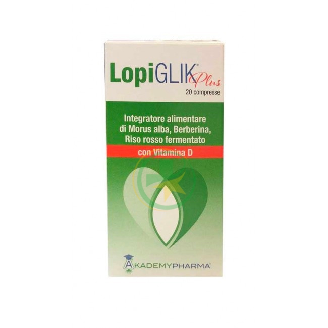 Lopiglick Plus Integratore per il Controllo del Colesterolo 20 compresse