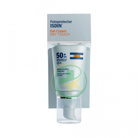 ISDIN Linea Solare SPF50+ Fotoprotector Gel Cream Dry Touch Invisibile 50 ml