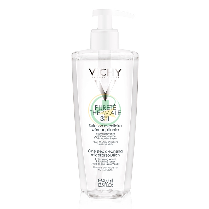 Vichy Linea Purete Thermale Viso 3 in 1 Soluzione Micellare Struccante 400 ml