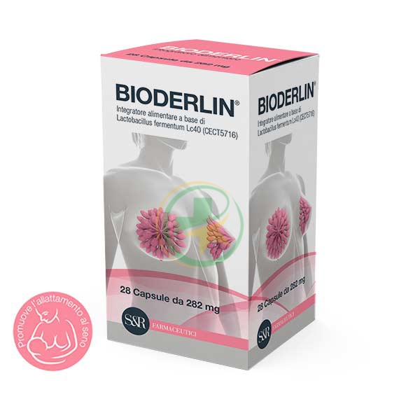 S&R Farmaceutici Linea Allattamento Bioderlin Integratore Alimentare 28 Capsule