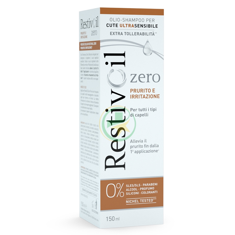 RestivOil Zero Prurito Irritazione Olio Shampoo Nutritivo 150 ml