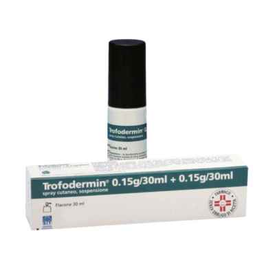 Trofodermin 5%   5% Spray Cutaneo  Sospensione Flacone  30 Ml