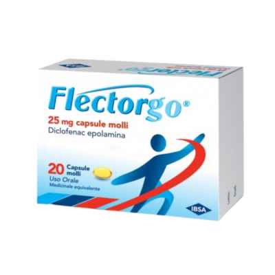 Flectorgo 25 Mg Capsule Molli 20 Capsule In Blister Pvc Pe Pvdc Al