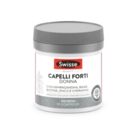 Swisse Capelli Forti Donna Integratore con Collagene e Vitamine 30 Compresse