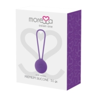 Moressa Osian One Premium Palline Cinesi in Silicone Viola