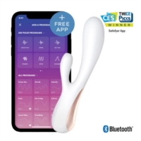 Satisfyer Mono Flex Vibratore Bianco con App