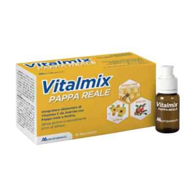 Vitalmix Pappa Reale Energia per l Organismo Tonico con Vitamina B 10Flaconcini