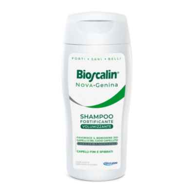 Bioscalin Nova Genina Shampoo Fortificante Volumizzante Capelli Deboli 200 ml