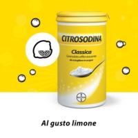 Citrosodina Granulato Effervescente Digestivo contro Pesantezza di Stomaco al Limone 150 gr