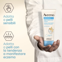 Aveeno Crema Emolliente Quotidiana Dermexa Senza Profumo 200 ml
