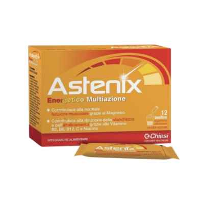 Astenix Integratore per Funzione Muscolare Stanchezza e Affaticamento 12 bustine