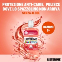 Listerine Smart Rinse Collutorio per Bambini ai Frutti Rossi 500 ml