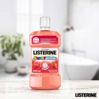 Listerine Smart Rinse Collutorio per Bambini ai Frutti Rossi 500 ml