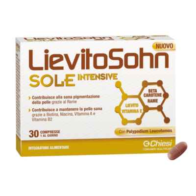 Lievitosohn Sole Intensive Integratore per la Sana Pigmentazione 30 Compresse