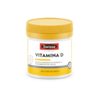 Swisse Vitamina D Integratore per il Sistema Immunitario 100 Capsule