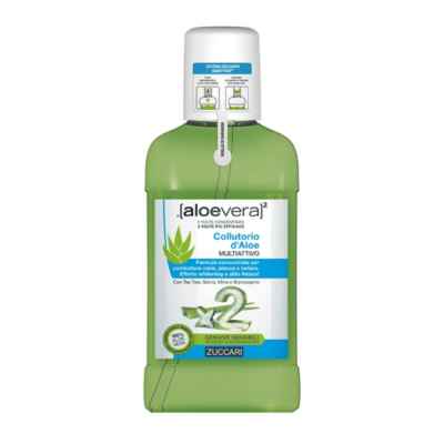 Zuccari Aloevera Collutorio d Aloe Multiattivo per Gengive Sensibili 250 ml