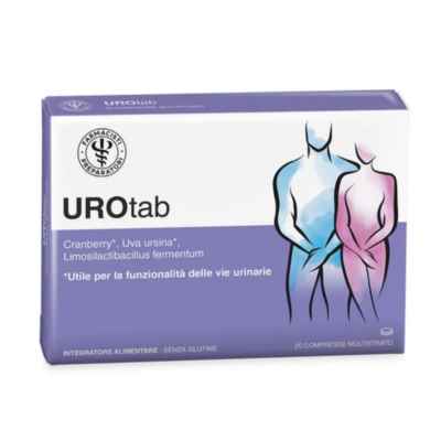 Unifarco Urotab Integratore per il Funzionamento delle Vie Urinarie 20 Compresse