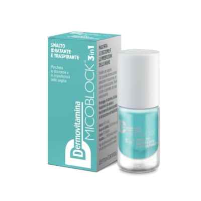 Dermovitamina Micoblock 3 In 1 Smalto Turchese 5 ml