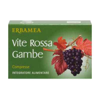 Erbamea Vite Rossa Gambe Integratore per la Circolazione 30 Compresse