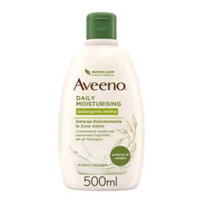 Aveeno Daily Moisturising Detergente Intimo alla Vaniglia Pelle Sensibile 500 ml