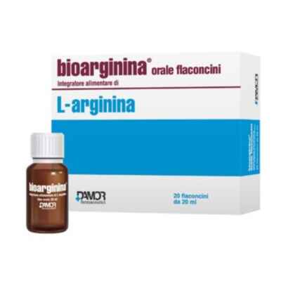 Damor Bioarginina Orale Integratori 20 Flaconcini da 20 ml