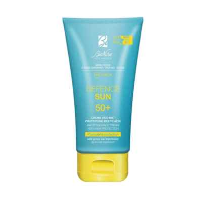 Bionike Defence Sun SPF50  Crema Mat Protezione Molto Alta per Pelle Grassa 50ml