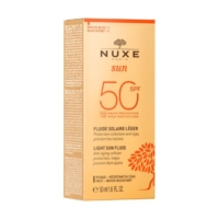Nuxe Sun SPF50 Fluido Solare Leggero Alta Protezione Viso SPF50  50 ml